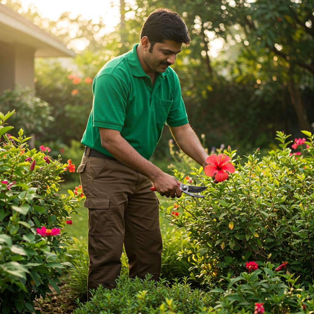 Gardener pruning