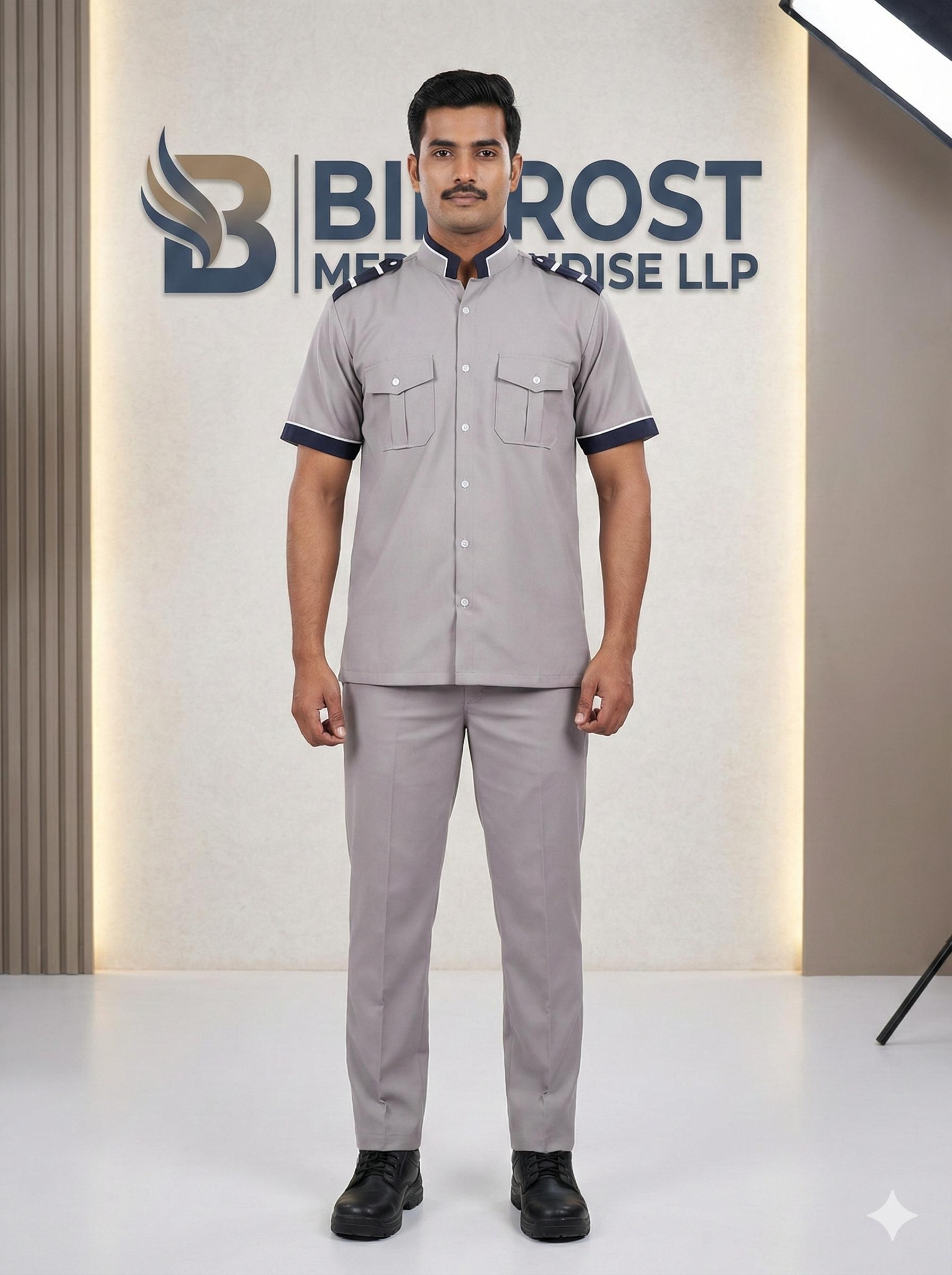 Housekeeping uniform — grey set