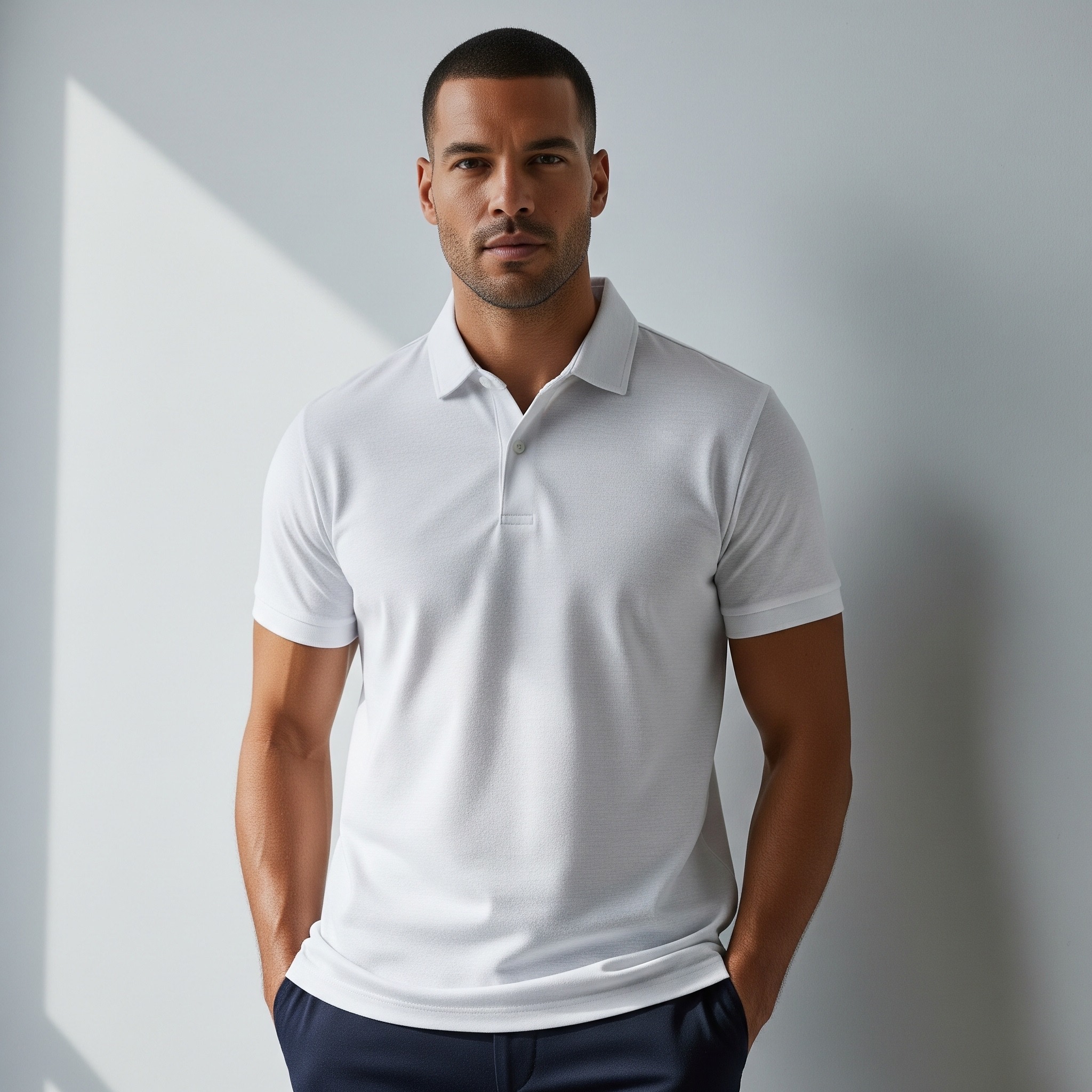Polo — white