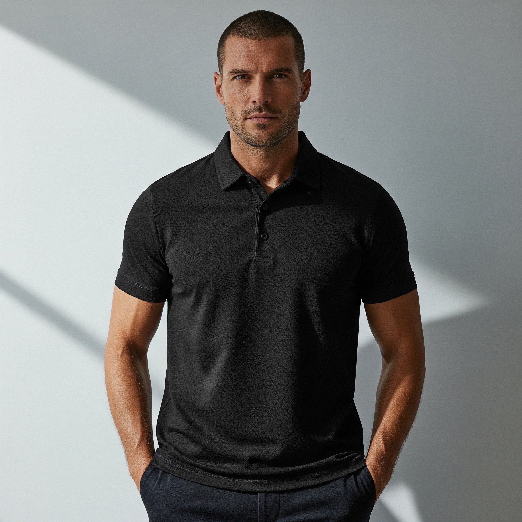 Polo — black