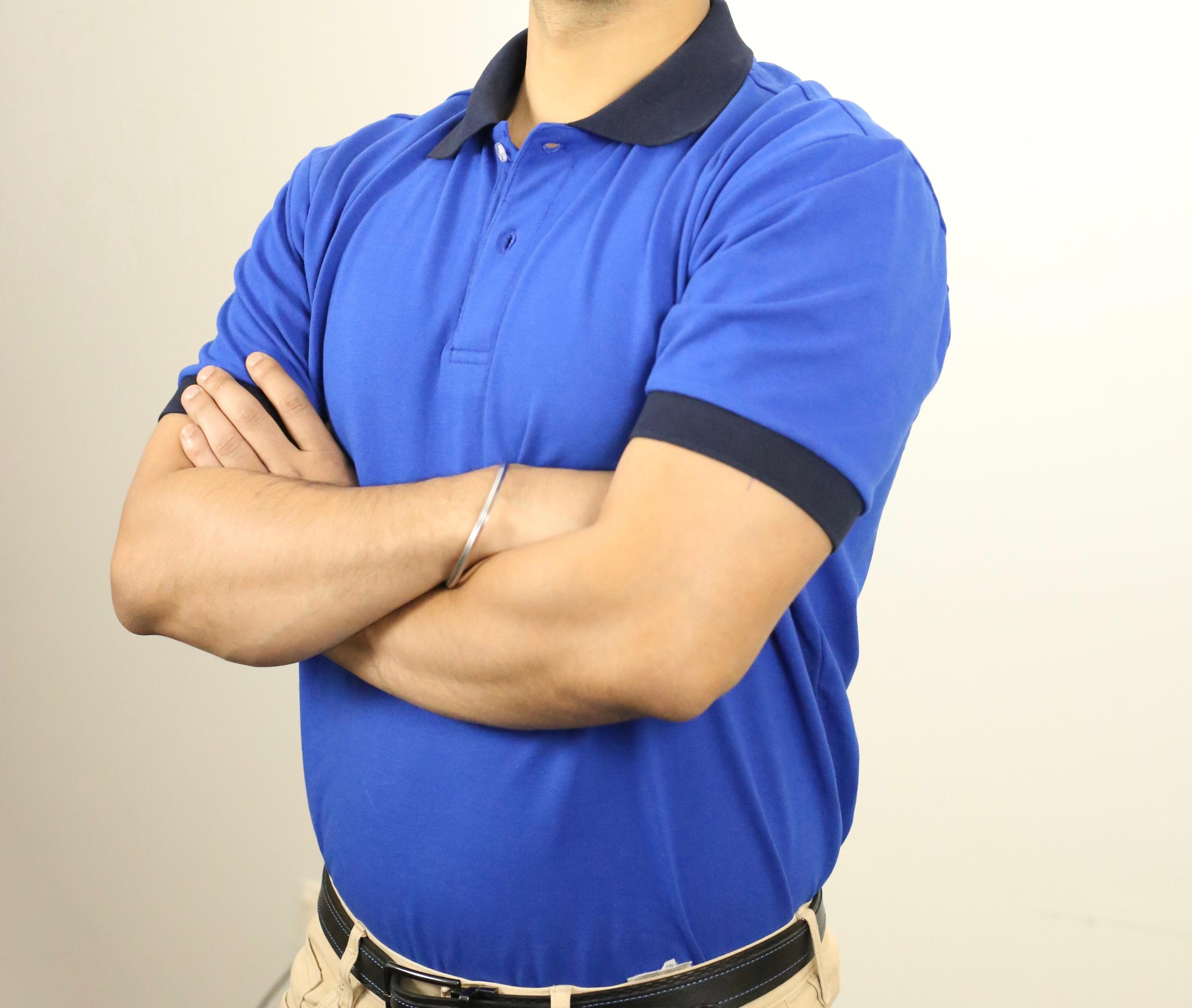 Polo — royal blue