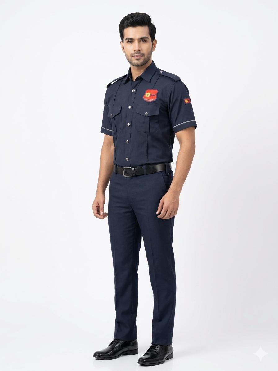 Security uniform — mint green