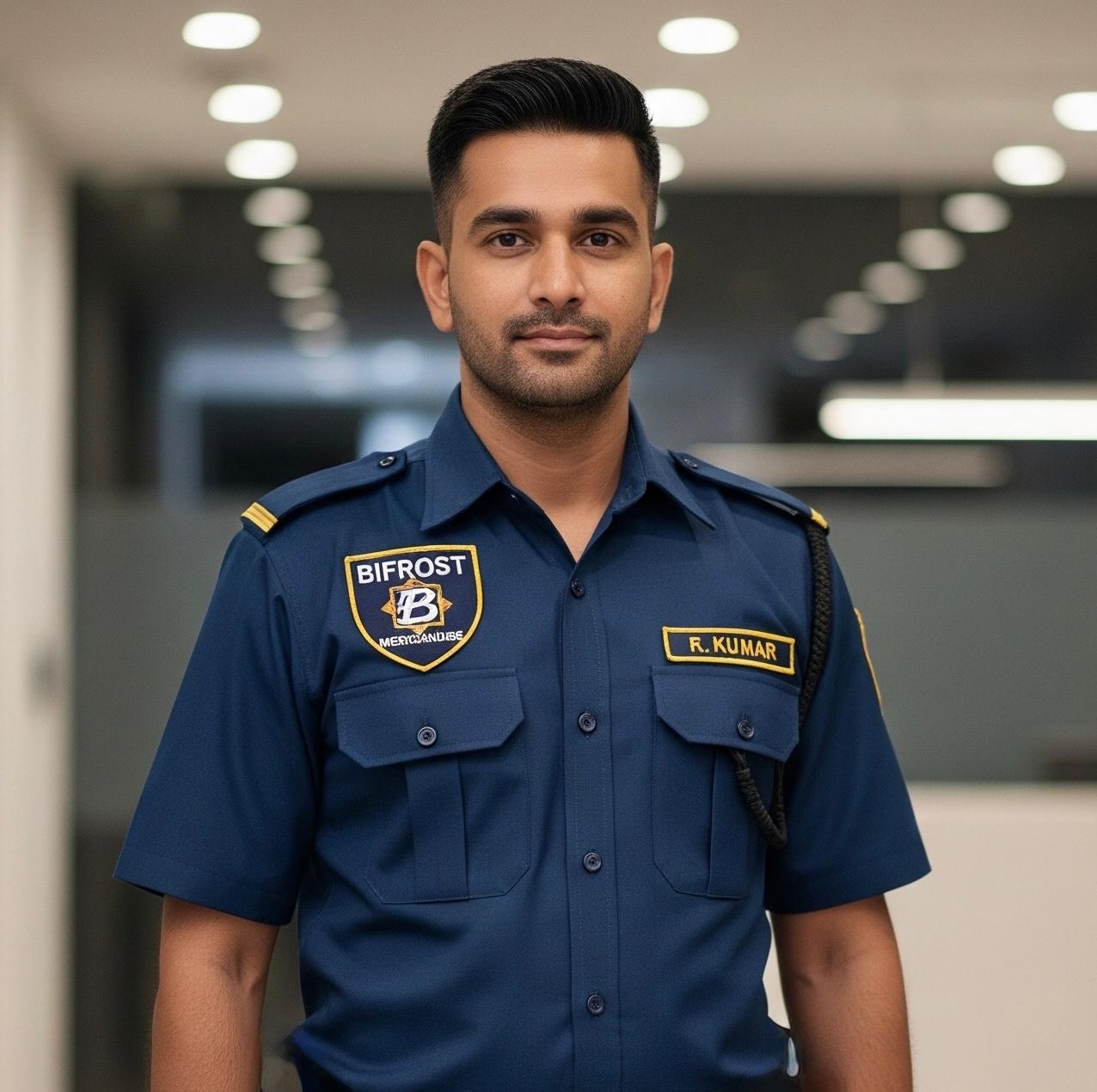 Security uniform — navy
